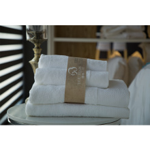 Ensemble de cadeaux de serviette de marque de marque personnalisée en gros Towle 100% de serviettes en coton
